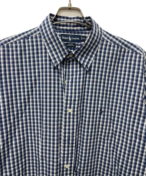 RALPH LAUREN（ラルフローレン）RALPH LAUREN (ラルフローレン) 長袖シャツ BLAKE ネイビー サイズ:ＬＬの古着・服飾アイテム