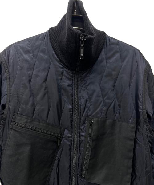 RE-PURPOSE（リパーパス）RE-PURPOSE (リパーパス) 中綿ジャケット ブラック サイズ:Ｌの古着・服飾アイテム