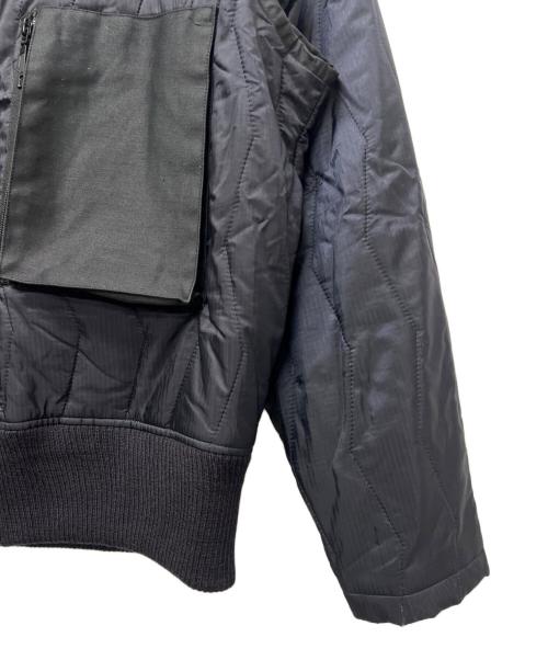 RE-PURPOSE（リパーパス）RE-PURPOSE (リパーパス) 中綿ジャケット ブラック サイズ:Ｌの古着・服飾アイテム