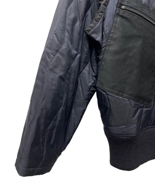 RE-PURPOSE（リパーパス）RE-PURPOSE (リパーパス) 中綿ジャケット ブラック サイズ:Ｌの古着・服飾アイテム