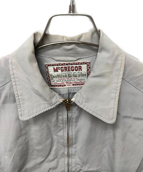 McGREGOR（マックレガー）McGREGOR (マックレガー) ドリズラージャケット グレー サイズ:４０の古着・服飾アイテム