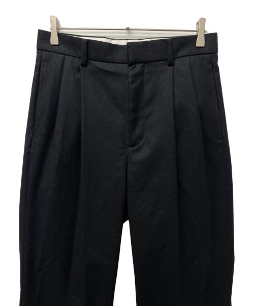 eL（エル）eL (エル) ROYAL FLANNEL 2P PT ブラック サイズ:２の古着・服飾アイテム