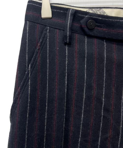m's braque（エムズブラック）m's braque (エムズブラック) ウールパンツ ネイビー サイズ:３８の古着・服飾アイテム