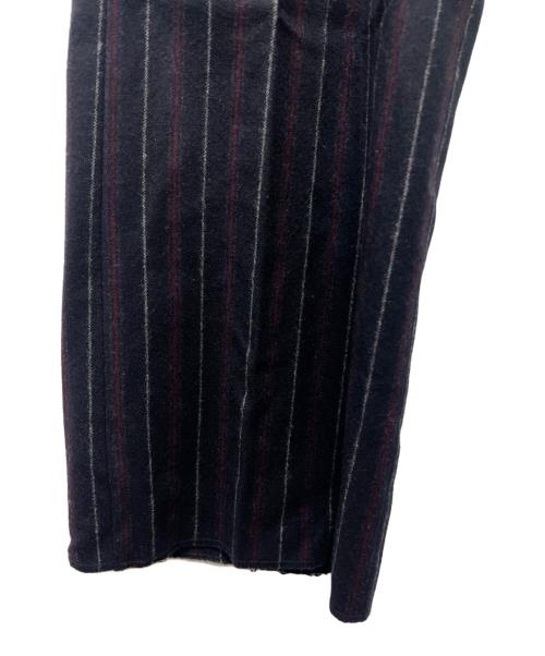 m's braque（エムズブラック）m's braque (エムズブラック) ウールパンツ ネイビー サイズ:３８の古着・服飾アイテム