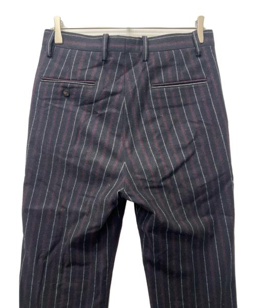 m's braque（エムズブラック）m's braque (エムズブラック) ウールパンツ ネイビー サイズ:３８の古着・服飾アイテム