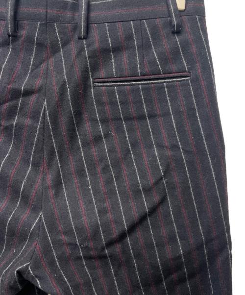 m's braque（エムズブラック）m's braque (エムズブラック) ウールパンツ ネイビー サイズ:３８の古着・服飾アイテム