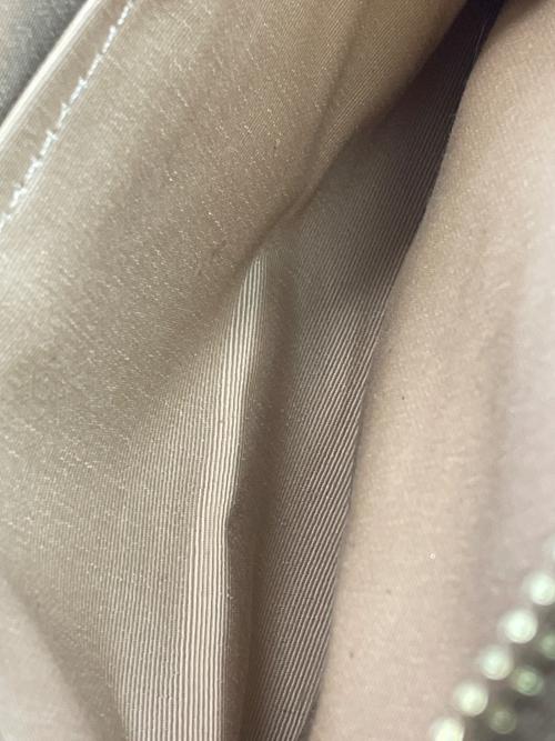 COACH（コーチ）COACH (コーチ) ジェイミー カメラ バッグ ブロックド シグネチャー キャンバス ベージュ×ホワイト サイズ:実寸参照の古着・服飾アイテム