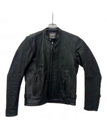 KADOYA（カドヤ）の古着「ライダースジャケット」｜ブラック