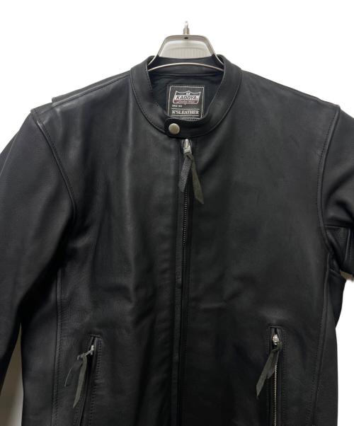 KADOYA（カドヤ）KADOYA (カドヤ) ライダースジャケット ブラック サイズ:Ｌの古着・服飾アイテム