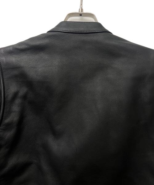 KADOYA（カドヤ）KADOYA (カドヤ) ライダースジャケット ブラック サイズ:Ｌの古着・服飾アイテム