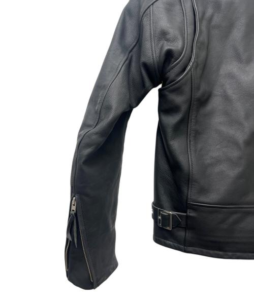 KADOYA（カドヤ）KADOYA (カドヤ) ライダースジャケット ブラック サイズ:Ｌの古着・服飾アイテム
