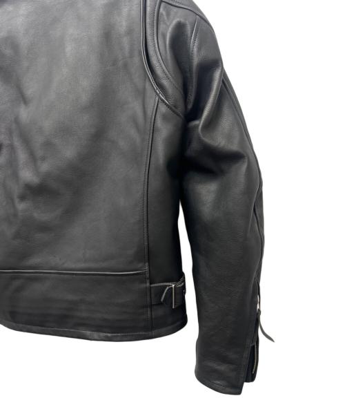 KADOYA（カドヤ）KADOYA (カドヤ) ライダースジャケット ブラック サイズ:Ｌの古着・服飾アイテム