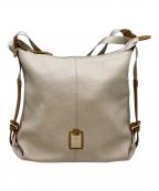 HER SCHEDULEハースケジュール）の古着「ショルダーバッグ」｜ベージュ