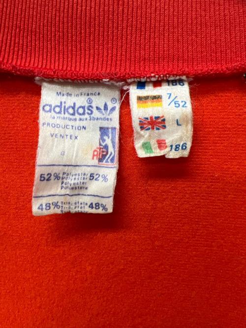 adidas（アディダス）adidas (アディダス) ATP トラックジャケット レッド×ブラック サイズ:Ｌの古着・服飾アイテム