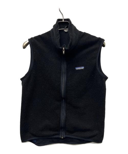 Patagonia（パタゴニア）Patagonia (パタゴニア) フリースベスト ブラック サイズ:Mの古着・服飾アイテム