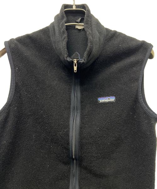 Patagonia（パタゴニア）Patagonia (パタゴニア) フリースベスト ブラック サイズ:Mの古着・服飾アイテム