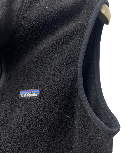 Patagonia（パタゴニア）Patagonia (パタゴニア) フリースベスト ブラック サイズ:Mの古着・服飾アイテム