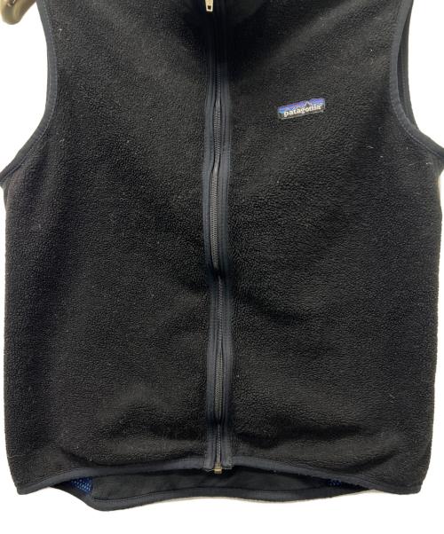 Patagonia（パタゴニア）Patagonia (パタゴニア) フリースベスト ブラック サイズ:Mの古着・服飾アイテム