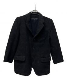 COMME des GARCONS HOMME PLUS（コムデギャルソンオムプリュス）の古着「ウールジャケット」｜ブラック