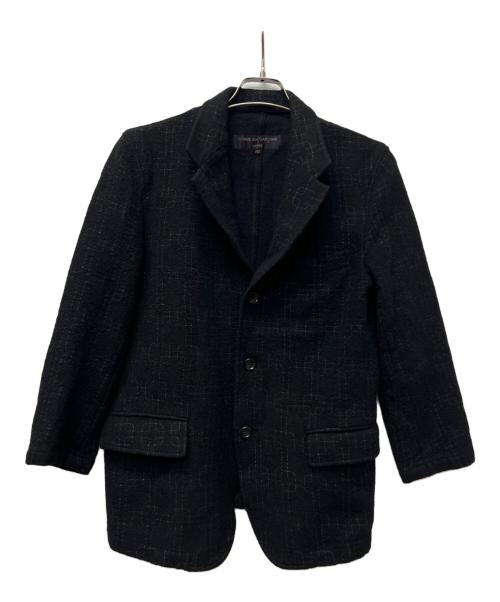COMME des GARCONS HOMME PLUS（コムデギャルソンオムプリュス）COMME des GARCONS HOMME PLUS (コムデギャルソンオムプリュス) ウールジャケット ブラック サイズ:Ｓの古着・服飾アイテム