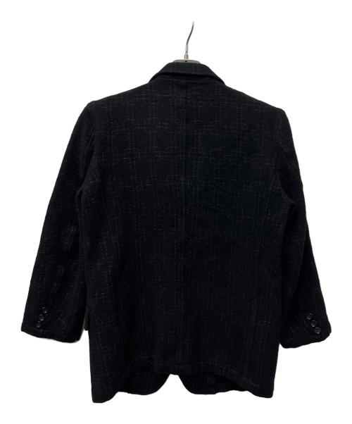 COMME des GARCONS HOMME PLUS（コムデギャルソンオムプリュス）COMME des GARCONS HOMME PLUS (コムデギャルソンオムプリュス) ウールジャケット ブラック サイズ:Ｓの古着・服飾アイテム