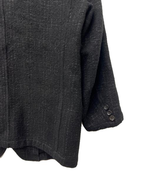 COMME des GARCONS HOMME PLUS（コムデギャルソンオムプリュス）COMME des GARCONS HOMME PLUS (コムデギャルソンオムプリュス) ウールジャケット ブラック サイズ:Ｓの古着・服飾アイテム