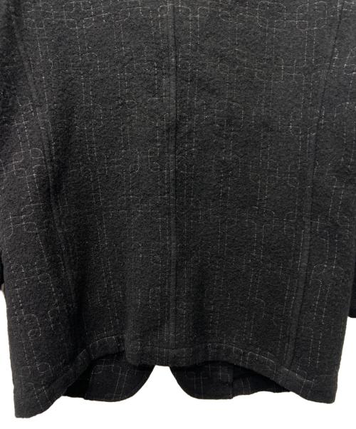 COMME des GARCONS HOMME PLUS（コムデギャルソンオムプリュス）COMME des GARCONS HOMME PLUS (コムデギャルソンオムプリュス) ウールジャケット ブラック サイズ:Ｓの古着・服飾アイテム