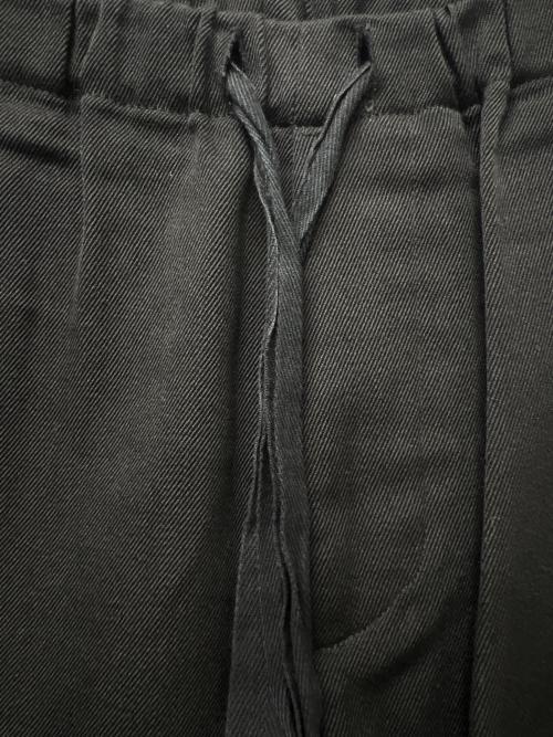 DRIES VAN NOTEN（ドリスヴァンノッテン）DRIES VAN NOTEN (ドリスヴァンノッテン) ウールパンツ ブラック サイズ:４４の古着・服飾アイテム