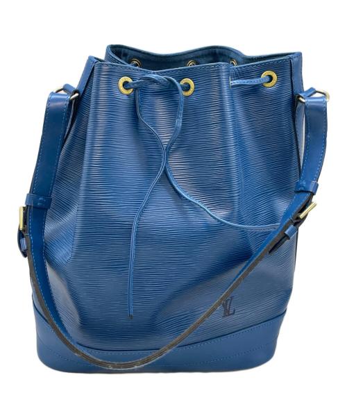 LOUIS VUITTON（ルイ ヴィトン）LOUIS VUITTON (ルイ ヴィトン) バケツ型ショルダーバッグ ブルーの古着・服飾アイテム