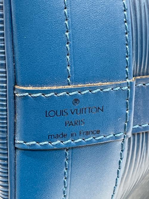 LOUIS VUITTON（ルイ ヴィトン）LOUIS VUITTON (ルイ ヴィトン) バケツ型ショルダーバッグ ブルーの古着・服飾アイテム