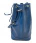 LOUIS VUITTON (ルイ ヴィトン) バケツ型ショルダーバッグ ブルー：45000円