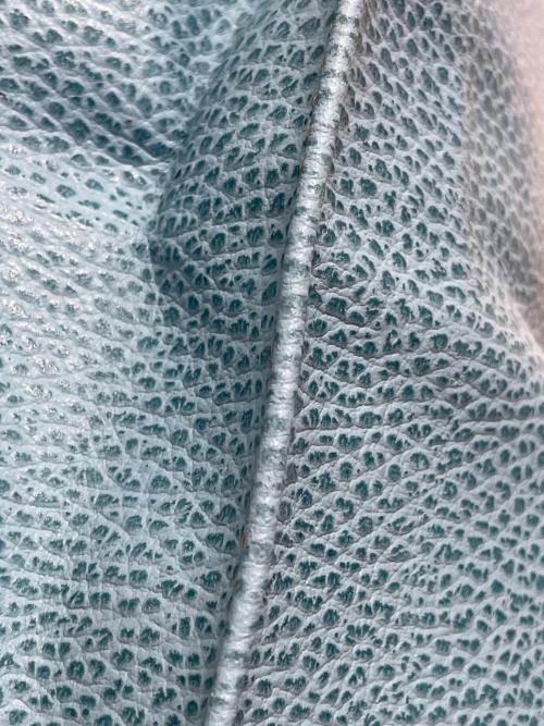 E MARINELLA（イー マリネッラ）E MARINELLA (イー マリネッラ) クラッチバッグ ライトブルーの古着・服飾アイテム