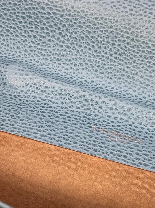 E MARINELLA（イー マリネッラ）E MARINELLA (イー マリネッラ) クラッチバッグ ライトブルーの古着・服飾アイテム