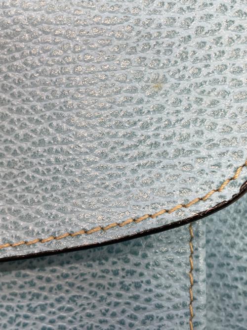 E MARINELLA（イー マリネッラ）E MARINELLA (イー マリネッラ) クラッチバッグ ライトブルーの古着・服飾アイテム