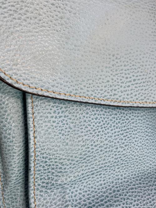 E MARINELLA（イー マリネッラ）E MARINELLA (イー マリネッラ) クラッチバッグ ライトブルーの古着・服飾アイテム