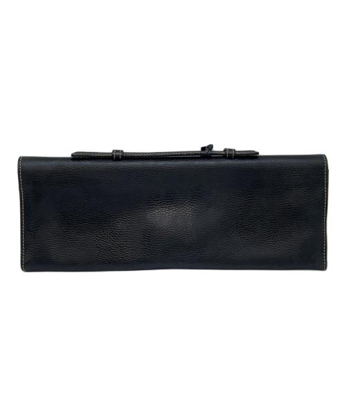 E MARINELLA（イー マリネッラ）E MARINELLA (イー マリネッラ) クラッチバッグ ブラックの古着・服飾アイテム