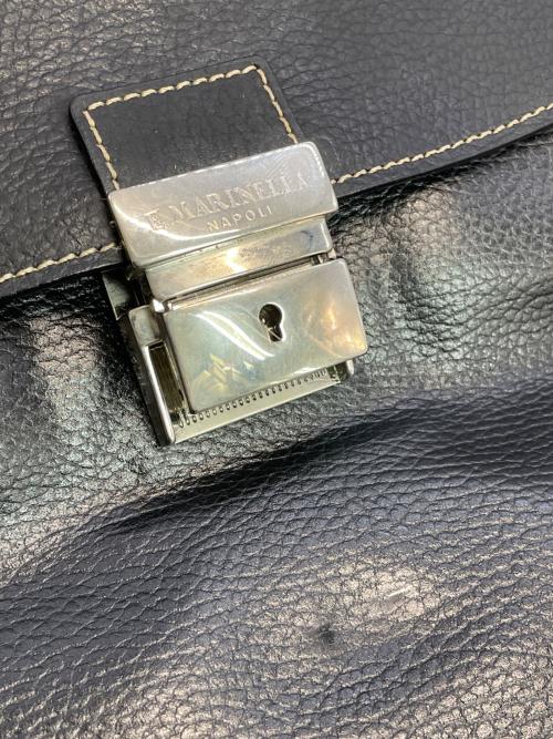 E MARINELLA（イー マリネッラ）E MARINELLA (イー マリネッラ) クラッチバッグ ブラックの古着・服飾アイテム