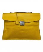E MARINELLAイー マリネッラ）の古着「クラッチバッグ」｜イエロー
