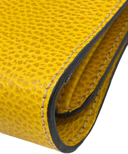 E MARINELLA（イー マリネッラ）E MARINELLA (イー マリネッラ) クラッチバッグ イエローの古着・服飾アイテム