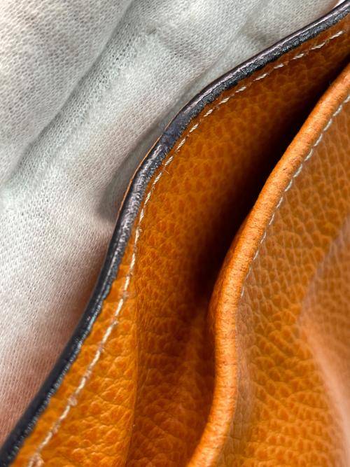 E MARINELLA（イー マリネッラ）E MARINELLA (イー マリネッラ) クラッチバッグ キャメルの古着・服飾アイテム