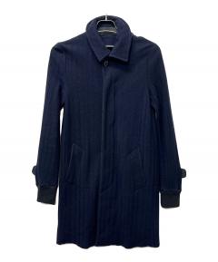 中古・古着通販】sacai (サカイ) デザインコート ネイビー サイズ:1