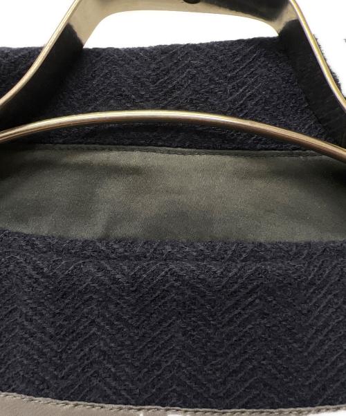 sacai（サカイ）sacai (サカイ) ヘリンボーンステンカラーコート ネイビー サイズ:１の古着・服飾アイテム