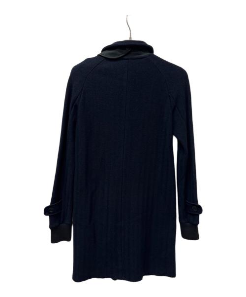 sacai（サカイ）sacai (サカイ) ヘリンボーンステンカラーコート ネイビー サイズ:１の古着・服飾アイテム
