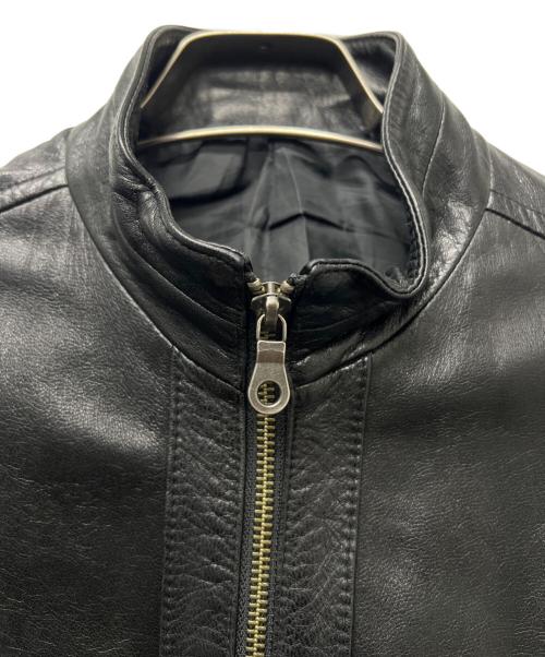 BG（ビージー）BG (ビージー) レザージャケット ブラック サイズ:Ｓの古着・服飾アイテム