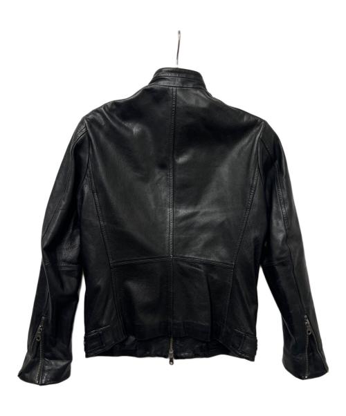 BG（ビージー）BG (ビージー) レザージャケット ブラック サイズ:Ｓの古着・服飾アイテム