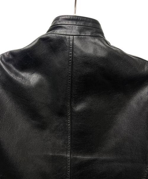 BG（ビージー）BG (ビージー) レザージャケット ブラック サイズ:Ｓの古着・服飾アイテム