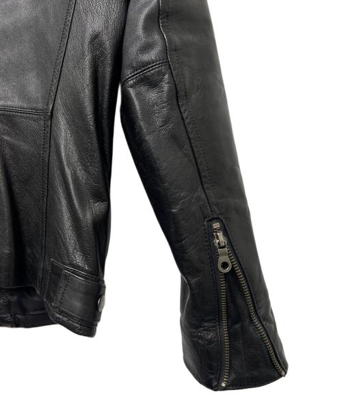 BG（ビージー）BG (ビージー) レザージャケット ブラック サイズ:Ｓの古着・服飾アイテム