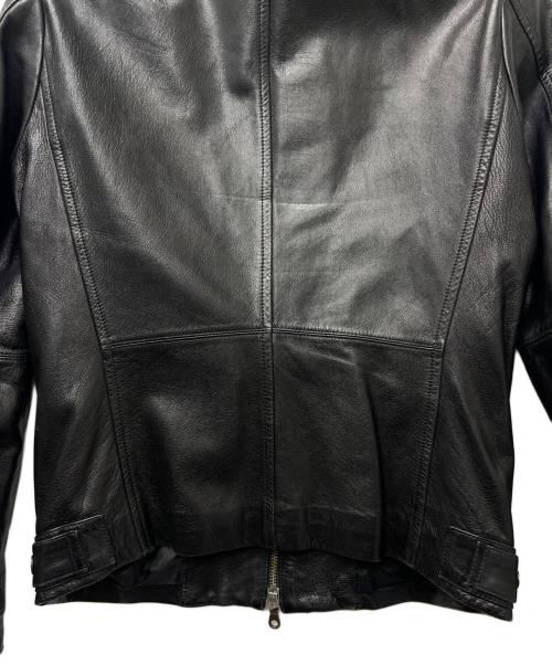 BG（ビージー）BG (ビージー) レザージャケット ブラック サイズ:Ｓの古着・服飾アイテム