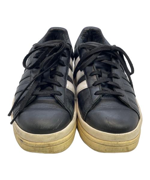 adidas（アディダス）adidas (アディダス) Y-3 (ワイスリー) スニーカー ブラック×ホワイト サイズ:JP240の古着・服飾アイテム