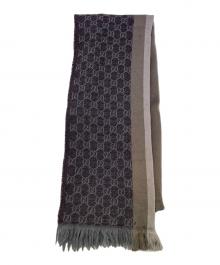 GUCCI（グッチ）の古着「マフラー」｜グレー